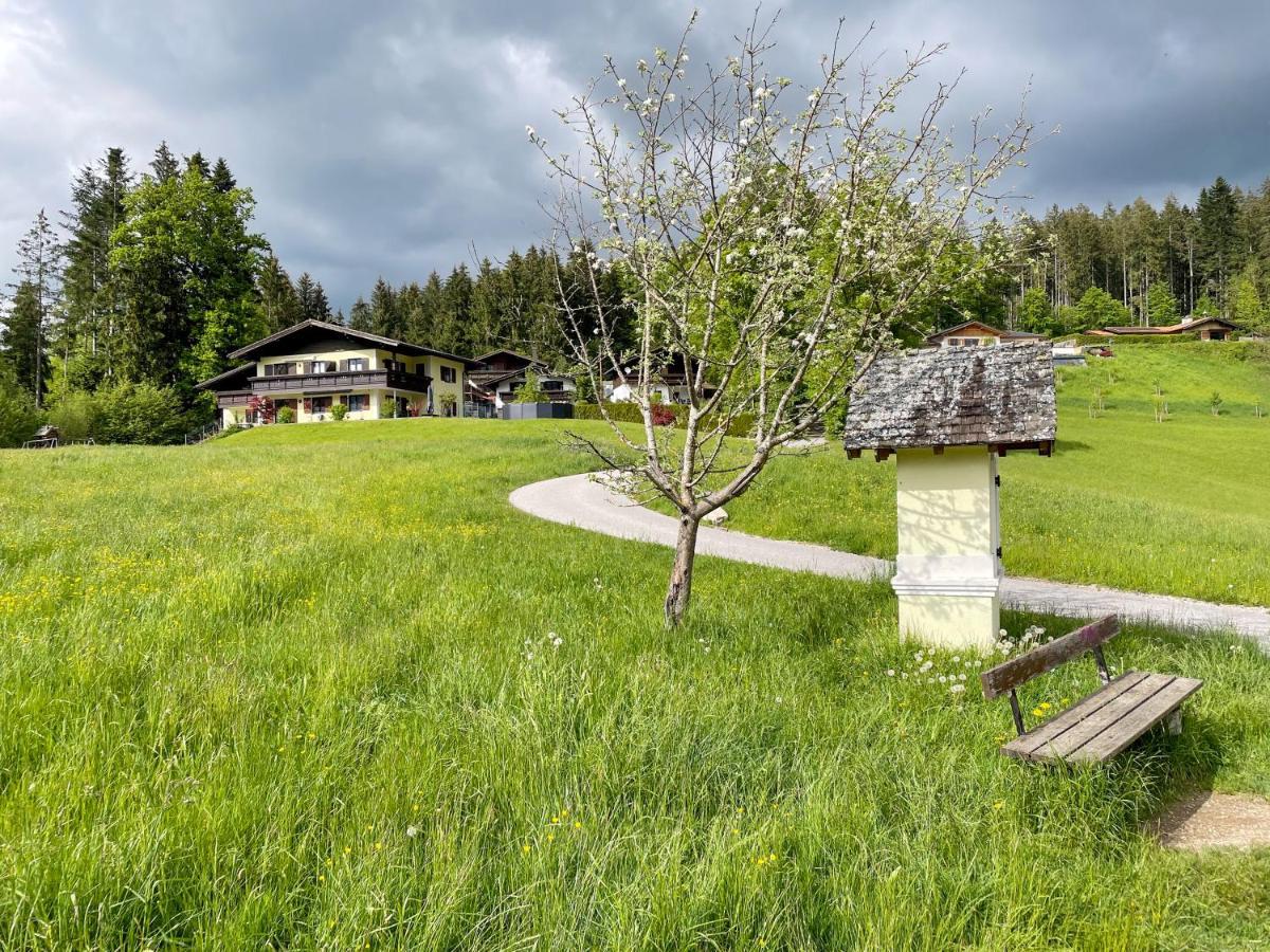 Am Randersberg - Wohnung Nr 3 Grossgmain Luaran gambar